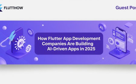 How Flutter App Development Companies Are Building AI-Driven Apps in 2025