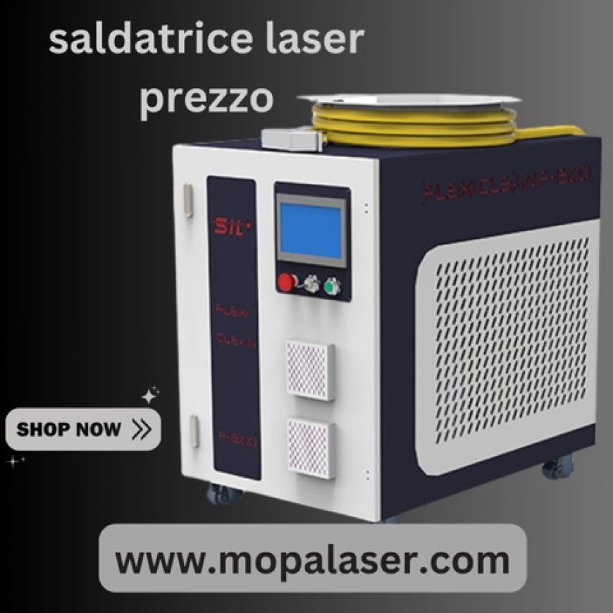 Saldatrice Laser Prezzo: Oltre il Numero, una Scelta Strategica