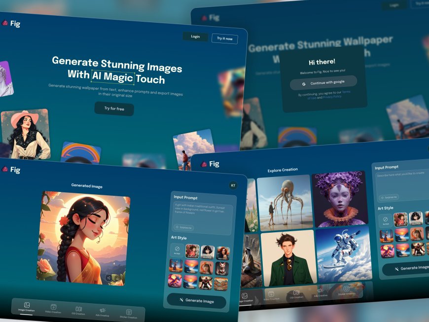 FigAIWallpaper: Unique AI Backgrounds by Kukami Tech