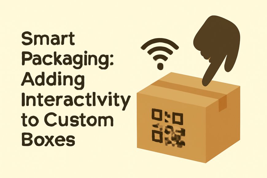 Smart Packaging: Adding Interactivity to Custom Boxes