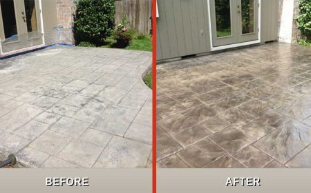 Concrete Patio Repair Contractors League City, TX