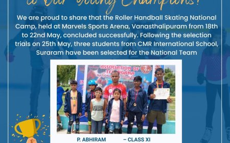 Best International schools in Suraram | Hyderabad - CMR Schools