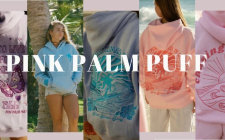 Pink Palm Puff Hoodie That’s Taking Over Street Style