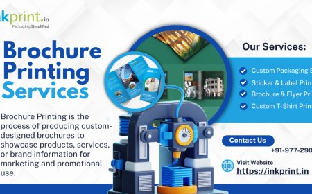 Custom Brochure Printing for Brand Promotion