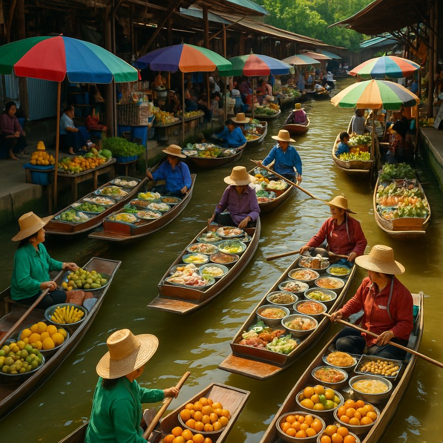 Discover the Magic of Bangkok’s Floating Markets: A Journey Through Culture and Cuisine
