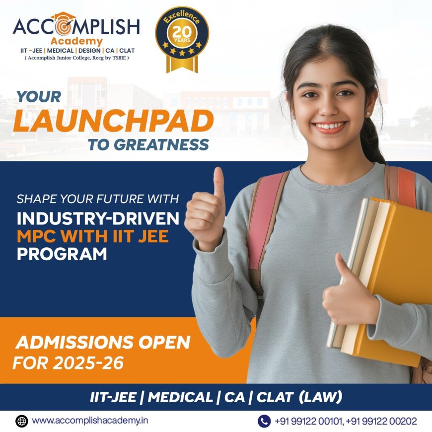 Best Intermediate Colleges In Hyderabad For BiPC - Accomplish Academy