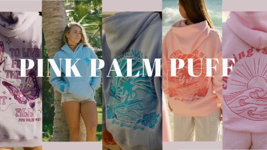 Pink Palm Puff Hoodie That’s Taking Over Street Style