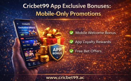 Cricbet99 App Exclusive Bonuses: Mobile-Only Promotions