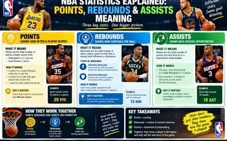 NBA Statistics Explained: What Do Points, Rebounds And Assists Reveal?