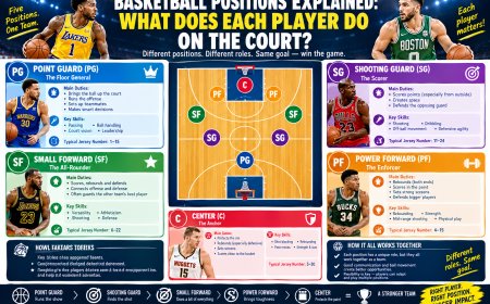 Basketball Positions Explained: What Does Each Player Do On The Court?